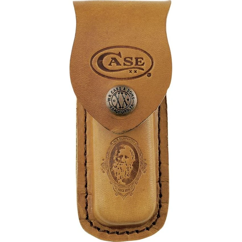 Case 9026 Medium Job Case Sheath With Brown Leather Construction 3 Case 9026 Medium Job Case Sheath With Brown Leather Construction