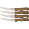 Chicago B144 4 Piece Steak Knife Set With Solid Contoured Walnut Handle -Buck Knives || TOPS Knives || Dexter Shop 107028 107056