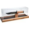 Ka-Bar 1431 Dome Presentation Case Wooden Base With Acrylic Cover -Buck Knives || TOPS Knives || Dexter Shop 113149 113179