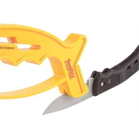 AC 60 Knife And Scissors Sharpener With Yellow Plastic Handle 4 AC 60 Knife And Scissors Sharpener With Yellow Plastic Handle - Image 2