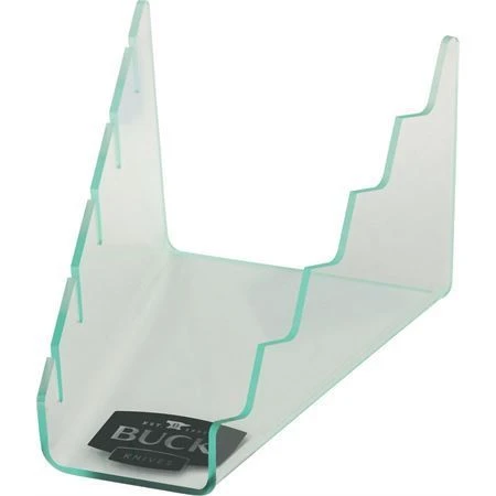 Buck Knives Buck 21005 5 Knife Acrylic Stand With Clear Acrylic Construction 5 Buck Knives Buck 21005 5 Knife Acrylic Stand With Clear Acrylic Construction - Image 3
