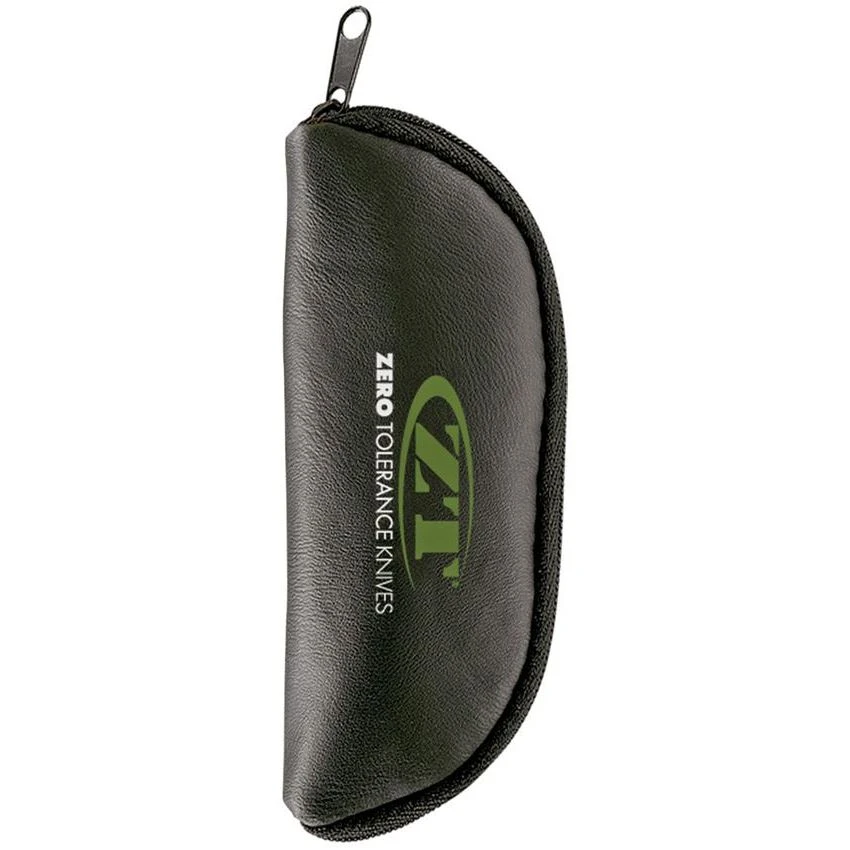 Zero Tolerance POUCH Zipper Storage Case With Black Leatherette Construction 3 Zero Tolerance POUCH Zipper Storage Case With Black Leatherette Construction