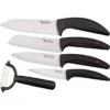 Benchmark K022 Five Piece Ceramic Kitchen Set With Rubber Handle -Buck Knives || TOPS Knives || Dexter Shop 137648 137677