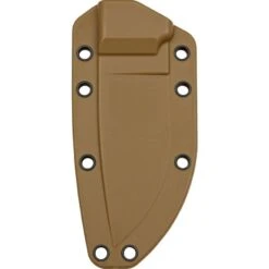 ESEE 40CB Model 3 Sheath With Molded Coyote Brown Zytel Construction Without Boot Clip