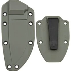 ESEE 40FGC Model 3 Sheath With Molded Foliage Green Zytel Construction With Boot Clip