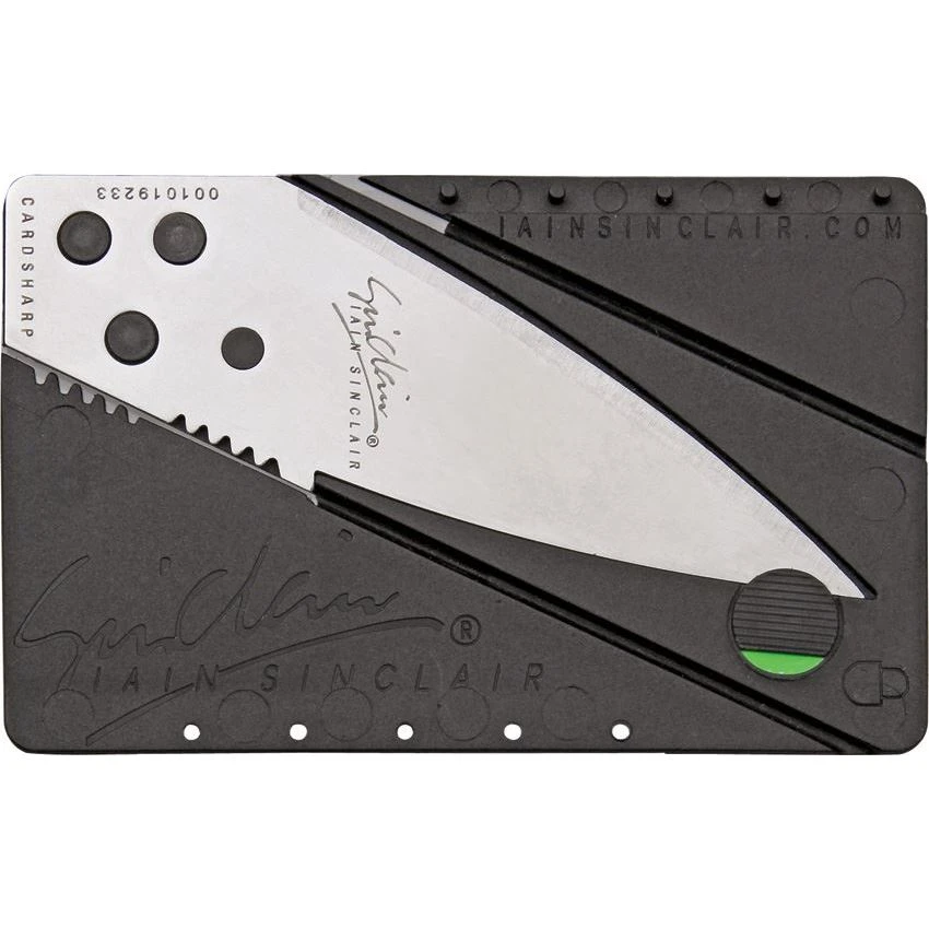 Cardsharp 1 Credit Card Safety Knife With Black Polypropylene Plastic Body 3 Cardsharp 1 Credit Card Safety Knife With Black Polypropylene Plastic Body
