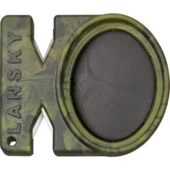 Lansky 48 Quick-Fix Crock Stick & Tungsten Carbide Sharpener With Camo Finish