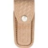 Sheath 204 3 1/2 Inch To 4 Inch Knife Belt Pouch With Natural Basketweave Leather -Buck Knives || TOPS Knives || Dexter Shop 141092 141121
