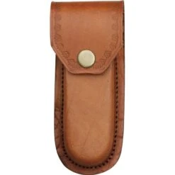 Pakistan 3326BR 5 Inch Brown Belt Sheath With Leather Construction