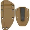 ESEE 40CBC Model 3 Sheath With Molded Coyote Brown Zytel Construction & Boot Clip 2 ESEE 40CBC Model 3 Sheath With Molded Coyote Brown Zytel Construction & Boot Clip -Buck Knives || TOPS Knives || Dexter Shop 144957 144986