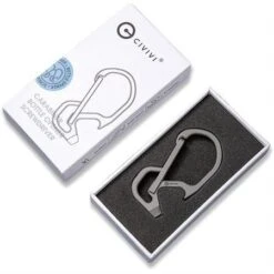 Civivi A01A Click Carabiner Gray -Buck Knives || TOPS Knives || Dexter Shop 153091