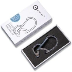 Civivi A01B Click Carabiner Flame -Buck Knives || TOPS Knives || Dexter Shop 153093