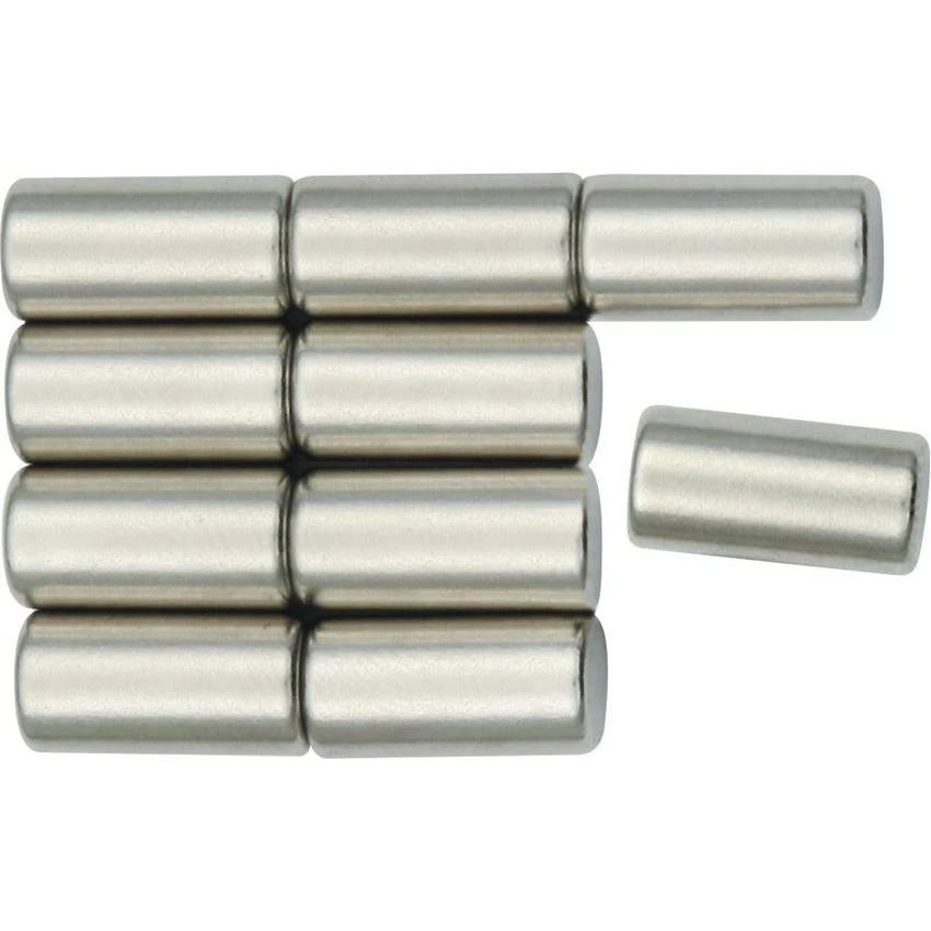 China Made 114 10 Piece Magnet Cylinder 1/2 X 1/4 Inch Each 3 China Made 114 10 Piece Magnet Cylinder 1/2 X 1/4 Inch Each