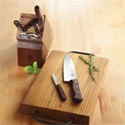 Swiss Army 511937X1 Rosewood Kitchen Block Set -Buck Knives || TOPS Knives || Dexter Shop 157765