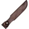 Pakistan 6600 Fixed Blade Belt Sheath Fixed Blade Knife With Brown Leather Construction -Buck Knives || TOPS Knives || Dexter Shop 157944 157973