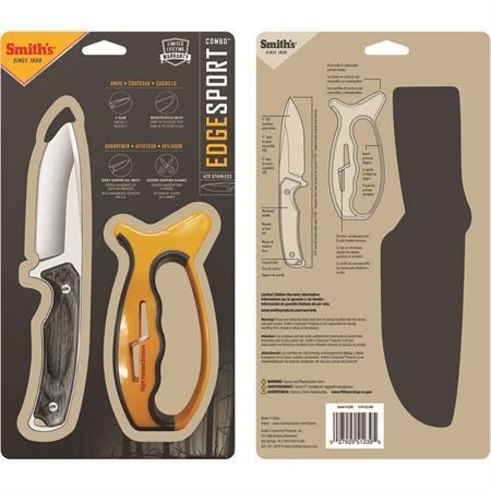 Smith's Sharpeners 51239 EdgeSport Fixed Blade Combo 4 Smith's Sharpeners 51239 EdgeSport Fixed Blade Combo - Image 2