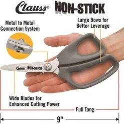 Clauss 19972 Titanium Non Stick Shear 9in -Buck Knives || TOPS Knives || Dexter Shop 159998