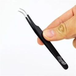 Excel 30420 Slant Point Tweezers Black 11 Excel 30420 Slant Point Tweezers Black -Buck Knives || TOPS Knives || Dexter Shop 164619