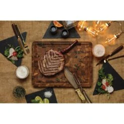 Teak Haus 311 Butcher Block HD Cutting Board 9 Teak Haus 311 Butcher Block HD Cutting Board -Buck Knives || TOPS Knives || Dexter Shop 169338