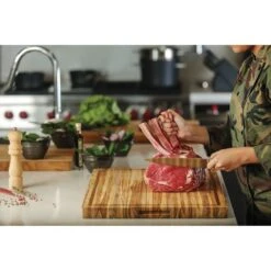 Teak Haus 108 Traditional Carving Board 11 Teak Haus 108 Traditional Carving Board -Buck Knives || TOPS Knives || Dexter Shop 175310