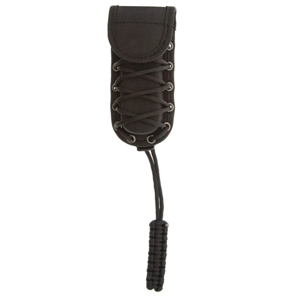 Combat Ready R002 Belt Sheath For 5in Folder Knife With Black Nylon Construction 3 Combat Ready R002 Belt Sheath For 5in Folder Knife With Black Nylon Construction