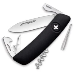 Swiza 3010 D03 Swiss Pocket Knife With Black Handle