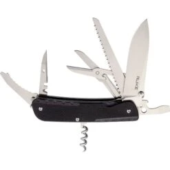 RUIKE LD42B LD42 Multifunctional Tool Knife With Black Textured G10 Handle