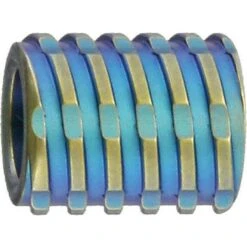 WE A02C Bead Blue With Titanium Construction