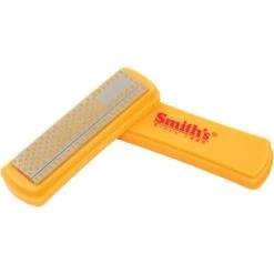 Smith's 50924 Diamond Sharpening Surface And Yellow Plastic Base