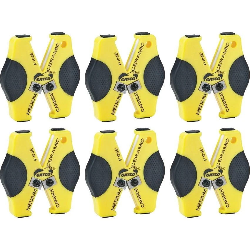 Gatco 6402P Double Duty Sharpener - Pack Of Six 3 Gatco 6402P Double Duty Sharpener - Pack Of Six