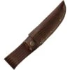 Sheaths 1181 Fits Up To 5 Inch Fixed Blade Belt Sheath With Lizard Pattern Leather Construction -Buck Knives || TOPS Knives || Dexter Shop 221766 221770