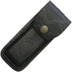 Sheaths 1205 Fits 4.5 To 5.25 Inch Snake Pattern Belt Sheath With Leather Construction