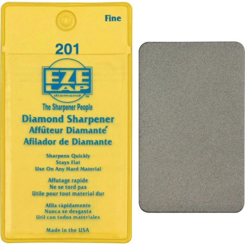 Eze-Lap 201 Diamond Wallet Sharpener Conveniently Fits In Vinyl Slip Pouch 3 Eze-Lap 201 Diamond Wallet Sharpener Conveniently Fits In Vinyl Slip Pouch