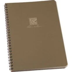 Rite In The Rain 973TDGLG Large Side Spiral Dot Grid Tan