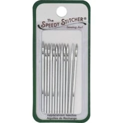 Speedy Stitcher 130A12 Large Straight Needle #8S 12pk