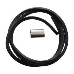 OTTER-Messer LBED Leather Strap Stainless