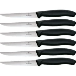 Victorinox 6723320X2 Steak Knife Set 6pc Black